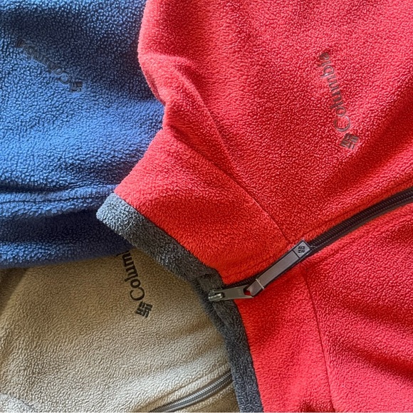 !!BUNDLE!! - COLUMBIA Fleece Full-Zip Jacket Bundle! 3 pieces - Men’s+Women’s